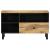Dulap TV, 80x33x46 cm, lemn masiv de mango GartenMobel Dekor