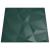 Panouri de perete 48 buc. verde 50x50 cm EPS 12 m² diamant GartenMobel Dekor