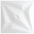 Panouri de perete 24 buc. alb 50x50 cm EPS 6 m² stea GartenMobel Dekor