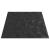 Panouri de perete 24 buc. negru 50x50 cm EPS 6 m² ametist  GartenMobel Dekor