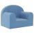 Canapea pentru copii, albastru, pluș moale GartenMobel Dekor