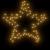 Decorațiune stea cu lumini de Crăciun cu țăruși, 80 LED, 60 cm GartenMobel Dekor