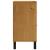 Dulap cu sertar „FLAM”, 80x40x80 cm, lemn masiv de pin GartenMobel Dekor