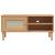 Comodă TV SENJA aspect ratan maro, 106x40x49 cm, lemn masiv pin GartenMobel Dekor