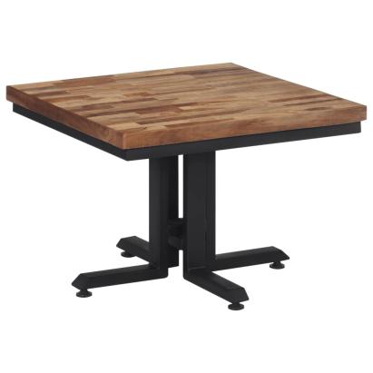 Măsuță de cafea, 55x55x40 cm, lemn masiv de tec reciclat GartenMobel Dekor