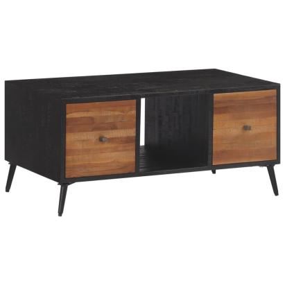Măsuță de cafea, 90x50x41 cm, lemn masiv de tec reciclat GartenMobel Dekor