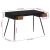 Birou, 117x56,5x75 cm, lemn masiv de tec reciclat GartenMobel Dekor