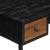 Birou, 117x56,5x75 cm, lemn masiv de tec reciclat GartenMobel Dekor