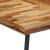 Masă de sufragerie, 120x62x76 cm, lemn masiv de tec GartenMobel Dekor