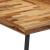Masă de sufragerie, 148x97x76 cm, lemn masiv de tec GartenMobel Dekor
