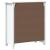 Dulap de baie BERG, alb, 69,5x34x80 cm, lemn masiv de pin GartenMobel Dekor