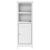 Dulap de baie BERG, alb, 40x34x110 cm, lemn masiv de pin GartenMobel Dekor