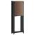 Depozitare deasupra toaletei „BERG” negru 60x27x164,5 cm lemn GartenMobel Dekor