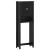 Depozitare deasupra toaletei „BERG” negru 60x27x164,5 cm lemn GartenMobel Dekor