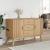 Dulap "OLDEN", maro, 114x43x73,5 cm, lemn masiv pin GartenMobel Dekor