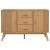 Dulap "OLDEN", maro, 114x43x73,5 cm, lemn masiv pin GartenMobel Dekor