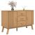 Dulap "OLDEN", maro, 114x43x73,5 cm, lemn masiv pin GartenMobel Dekor