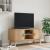 Dulap TV „OLDEN”, maro, 114x43x57 cm, lemn masiv pin GartenMobel Dekor