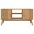 Dulap TV „OLDEN”, maro, 114x43x57 cm, lemn masiv pin GartenMobel Dekor