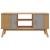Dulap TV „OLDEN”, gri/maro, 114x43x57 cm, lemn masiv pin GartenMobel Dekor