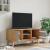 Dulap TV „OLDEN”, gri/maro, 114x43x57 cm, lemn masiv pin GartenMobel Dekor