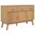 Dulap "OLDEN", maro, 114x43x73,5 cm, lemn masiv pin GartenMobel Dekor