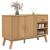 Dulap "OLDEN", maro, 114x43x73,5 cm, lemn masiv pin GartenMobel Dekor