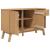 Dulap "OLDEN", maro, 114x43x73,5 cm, lemn masiv pin GartenMobel Dekor