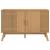 Dulap "OLDEN", maro, 114x43x73,5 cm, lemn masiv pin GartenMobel Dekor