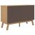 Dulap "OLDEN", maro, 114x43x73,5 cm, lemn masiv pin GartenMobel Dekor