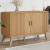 Dulap "OLDEN", maro, 114x43x73,5 cm, lemn masiv pin GartenMobel Dekor