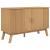 Dulap "OLDEN", maro, 114x43x73,5 cm, lemn masiv pin GartenMobel Dekor