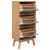 Pantofar „OLDEN”, gri/maro, 55x35x120 cm, lemn masiv pin GartenMobel Dekor