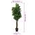 Smochin artificial cu frunze 180 de frunze 150 cm verde GartenMobel Dekor
