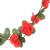 Ghirlande de flori artificiale, 6 buc. roșu de primăvară 250 cm GartenMobel Dekor