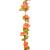 Ghirlande de flori artificiale, 6 buc., portocaliu, 250 cm GartenMobel Dekor