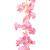 Ghirlande de flori artificiale, 6 buc., roz închis, 180 cm GartenMobel Dekor