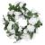 Ghirlande de flori artificiale, 6 buc., alb, 240 cm GartenMobel Dekor