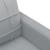 Canapea cu 3 locuri, gri deschis, material 180CM textil GartenMobel Dekor
