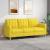 Canapea cu 3 locuri, galben deschis, 180 cm, material textil GartenMobel Dekor