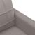 Canapea cu 3 locuri, taupe, 180 cm, material textil GartenMobel Dekor
