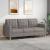 Canapea cu 3 locuri, taupe, 180 cm, material textil GartenMobel Dekor