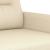 Fotoliu canapea, crem, 60 cm, material textil GartenMobel Dekor