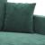 Canapea cu 2 locuri, verde închis, 140 cm, catifea GartenMobel Dekor
