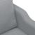 Canapea cu 2 locuri, gri deschis, 140 cm, material textil GartenMobel Dekor