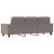 Canapea cu 3 locuri, taupe, 180 cm, material textil GartenMobel Dekor
