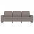Canapea cu 3 locuri, taupe, 180 cm, material textil GartenMobel Dekor