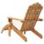Scaun de grădină Adirondack & suport picioare lemn masiv acacia GartenMobel Dekor