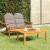 Set mobilier de grădină Adirondack, 2 piese, lemn masiv acacia GartenMobel Dekor