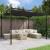 Pergola cu acoperiș retractabil, antracit, 295x292x230 cm GartenMobel Dekor